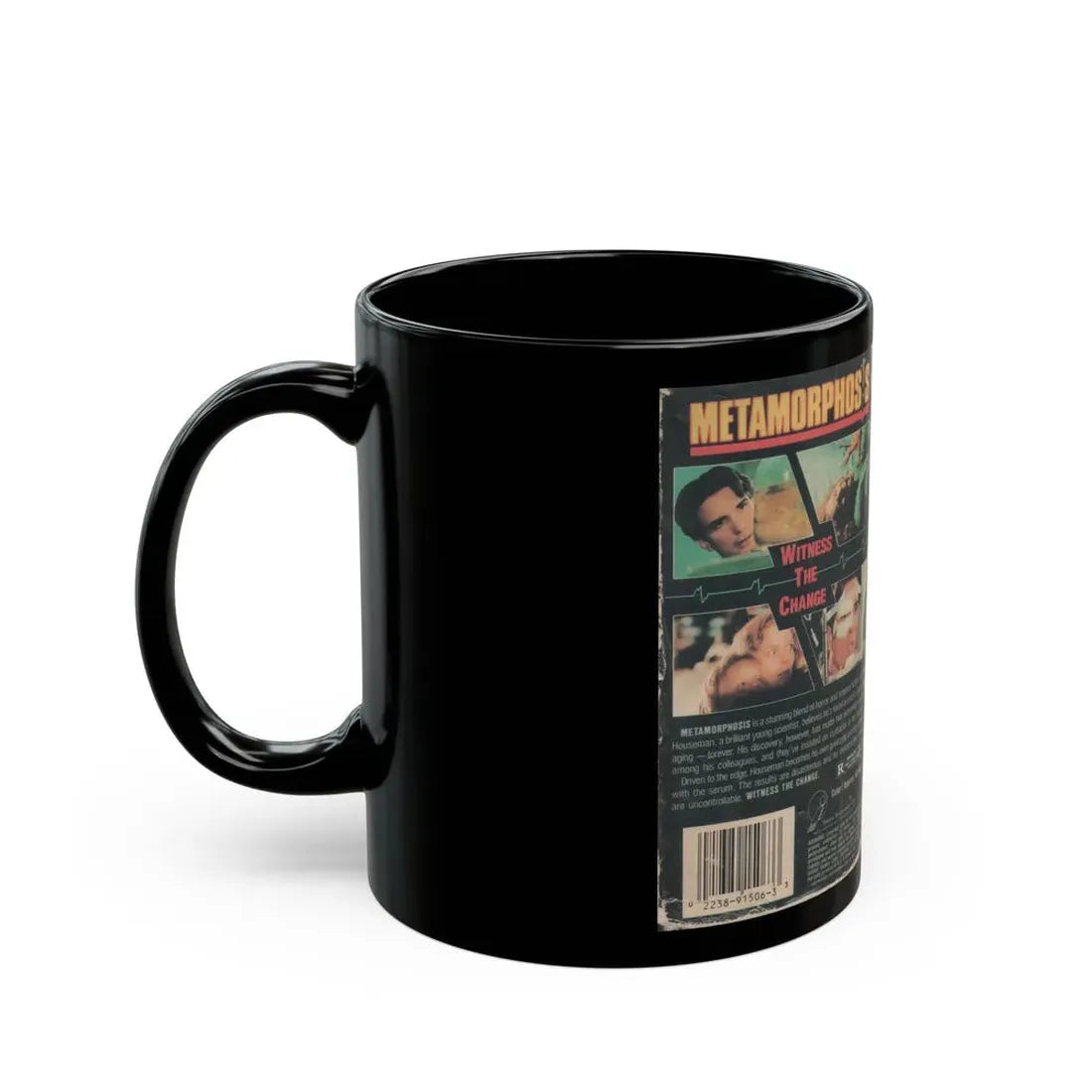 METAMORPHOSIS (VHS COVER) - Black Coffee Mug - Go Mug Yourself