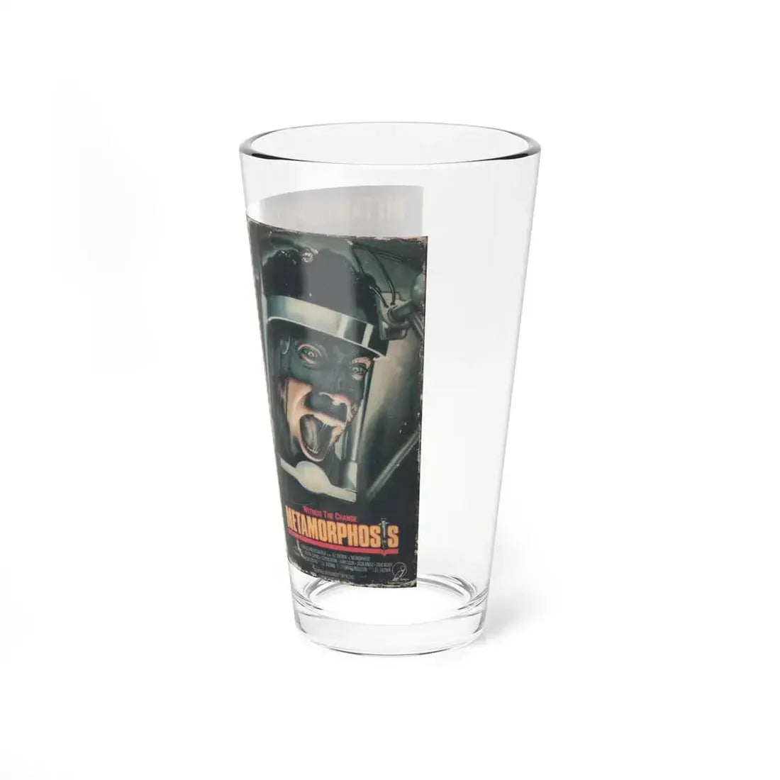 METAMORPHOSIS (VHS COVER) Pint Glass 16oz - Go Mug Yourself