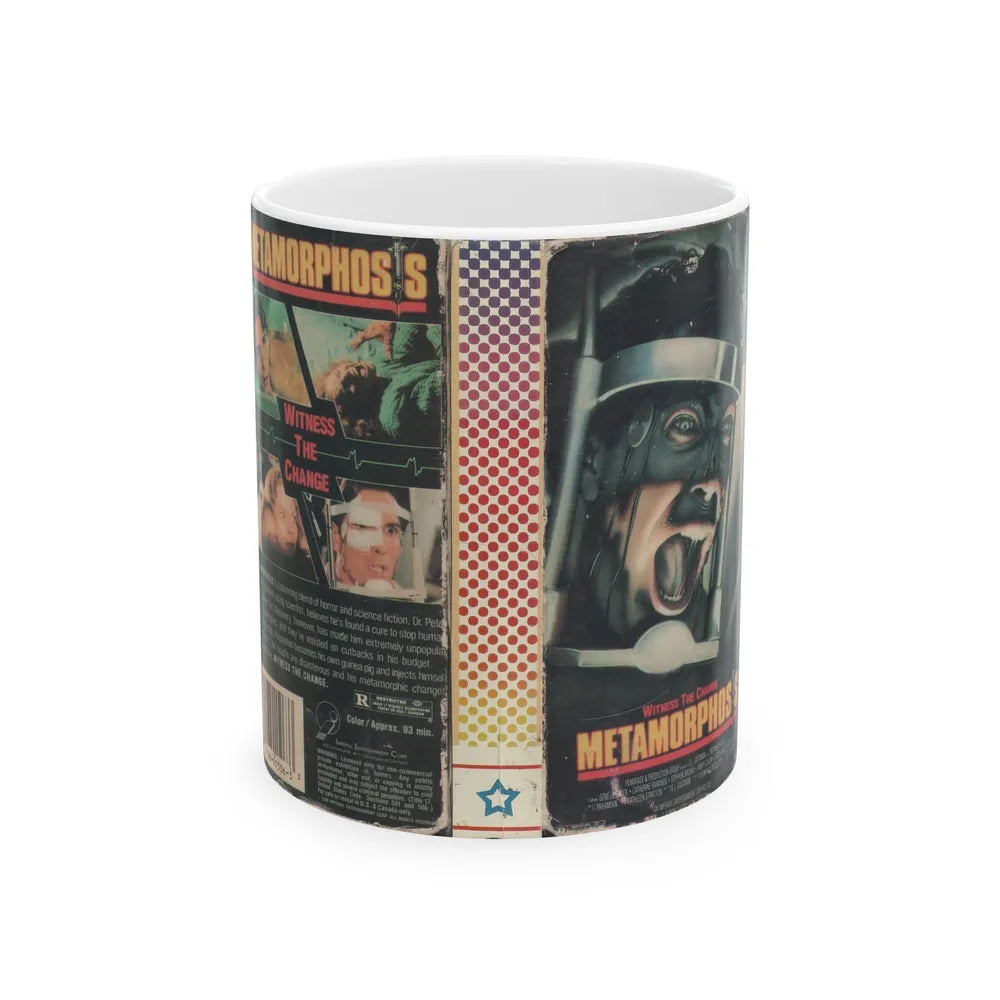 METAMORPHOSIS (VHS COVER) - White Coffee Mug-11oz-Go Mug Yourself