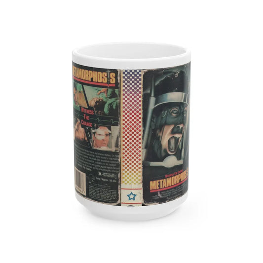 METAMORPHOSIS (VHS COVER) - White Coffee Mug-15oz-Go Mug Yourself