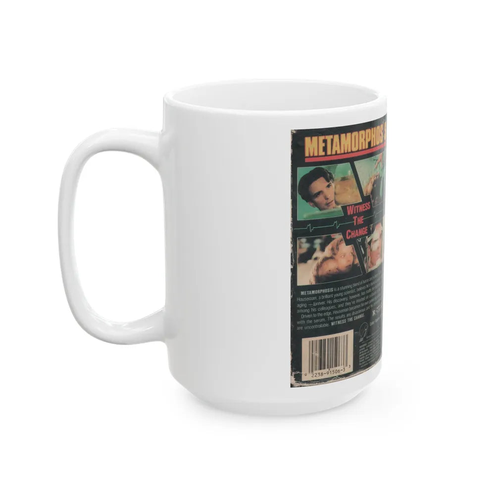 METAMORPHOSIS (VHS COVER) - White Coffee Mug-Go Mug Yourself