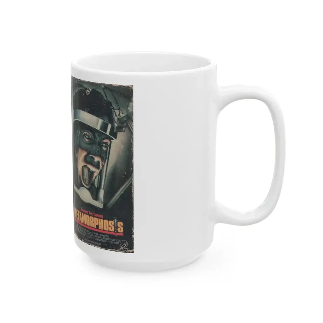 METAMORPHOSIS (VHS COVER) - White Coffee Mug - Go Mug Yourself