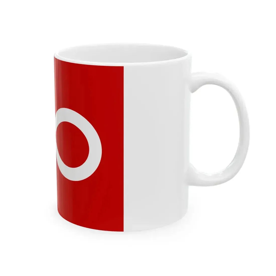Metis Red (Canada) White Coffee Mug - Go Mug Yourself