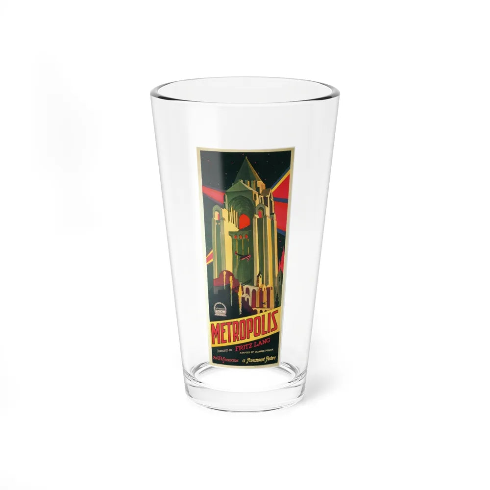 METROPOLIS 1927 Movie Poster - Pint Glass 16oz-16oz-Go Mug Yourself