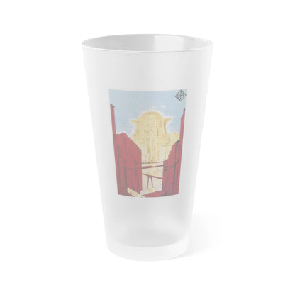 METROPOLIS (4) 1927 Movie Poster - Frosted Pint Glass 16oz-16oz-Frosted-Go Mug Yourself