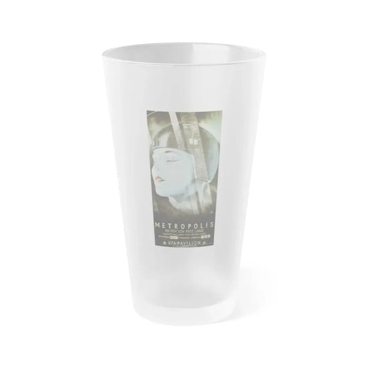 METROPOLIS (5) 1927 Movie Poster - Frosted Pint Glass 16oz 16oz Frosted - Go Mug Yourself