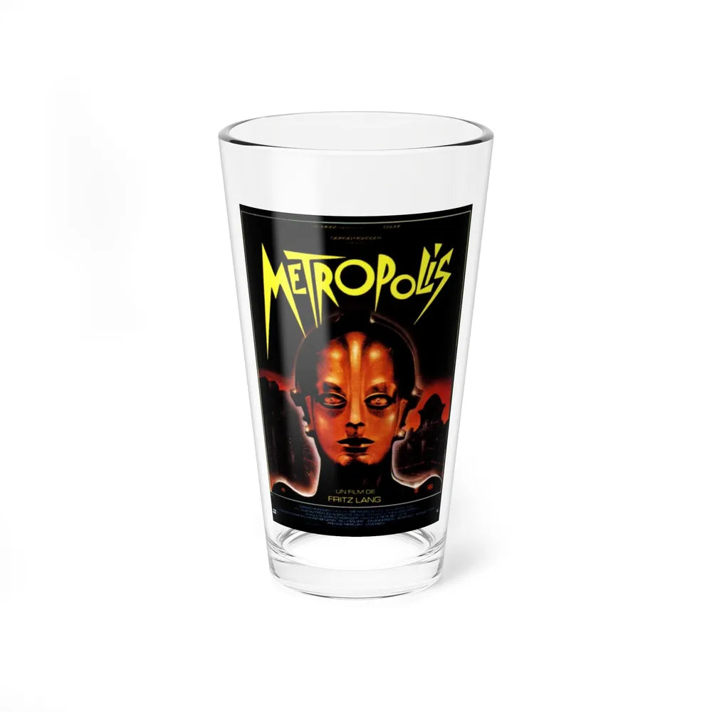 METROPOLIS (FRENCH) 1927 Movie Poster - Pint Glass 16oz-16oz-Go Mug Yourself