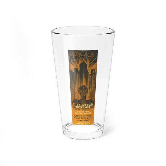 METROPOLIS (GERMAN) 1927 Movie Poster - Pint Glass 16oz 16oz - Go Mug Yourself