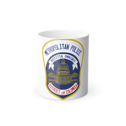 Metropolitan Police Department of the District of Columbia 2 - Color Changing Mug 11oz-11oz-Go Mug Yourself