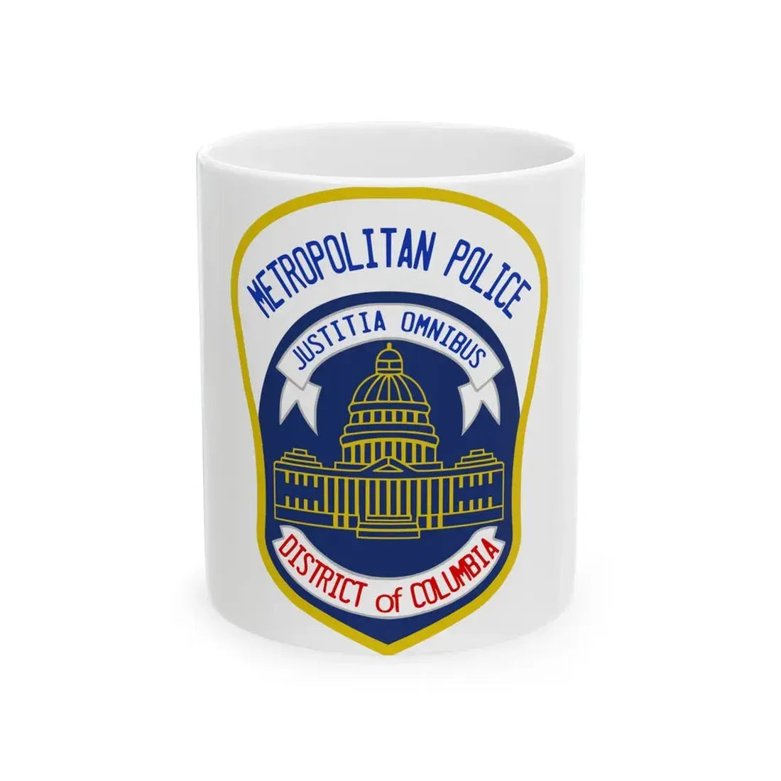 Metropolitan Police Department of the District of Columbia 2 - White Coffee Mug 11oz - Go Mug Yourself