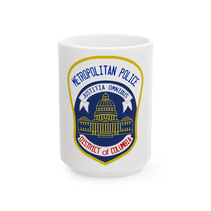 Metropolitan Police Department of the District of Columbia 2 - White Coffee Mug 15oz - Go Mug Yourself