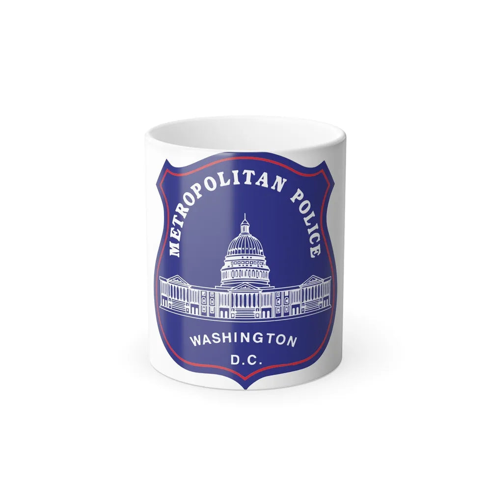 Metropolitan Police Department of the District of Columbia - Color Changing Mug 11oz-11oz-Go Mug Yourself