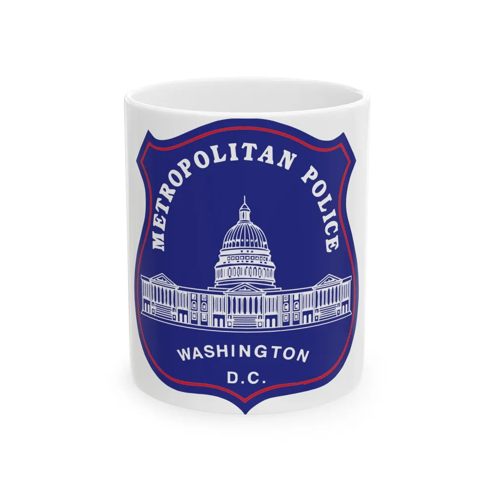 Metropolitan Police Department of the District of Columbia - White Coffee Mug-11oz-Go Mug Yourself