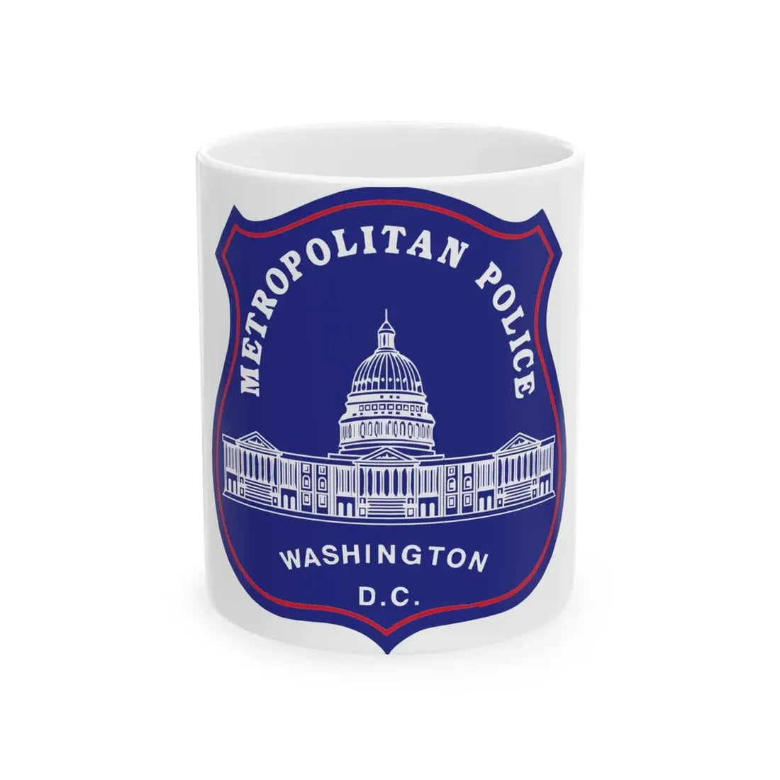 Metropolitan Police Department of the District of Columbia - White Coffee Mug 11oz - Go Mug Yourself