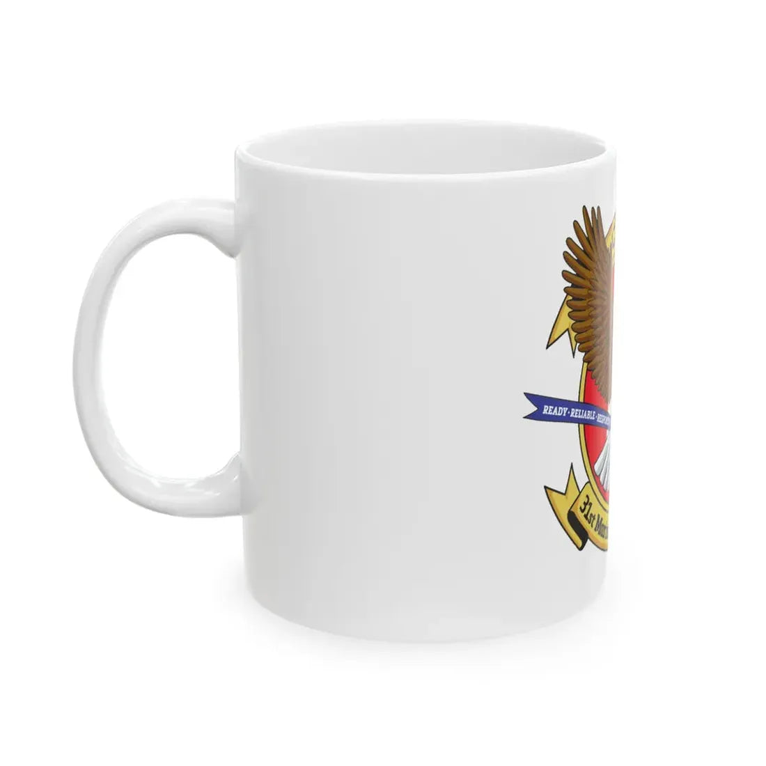 MEU CLB 31 (USMC) White Coffee Mug - Go Mug Yourself