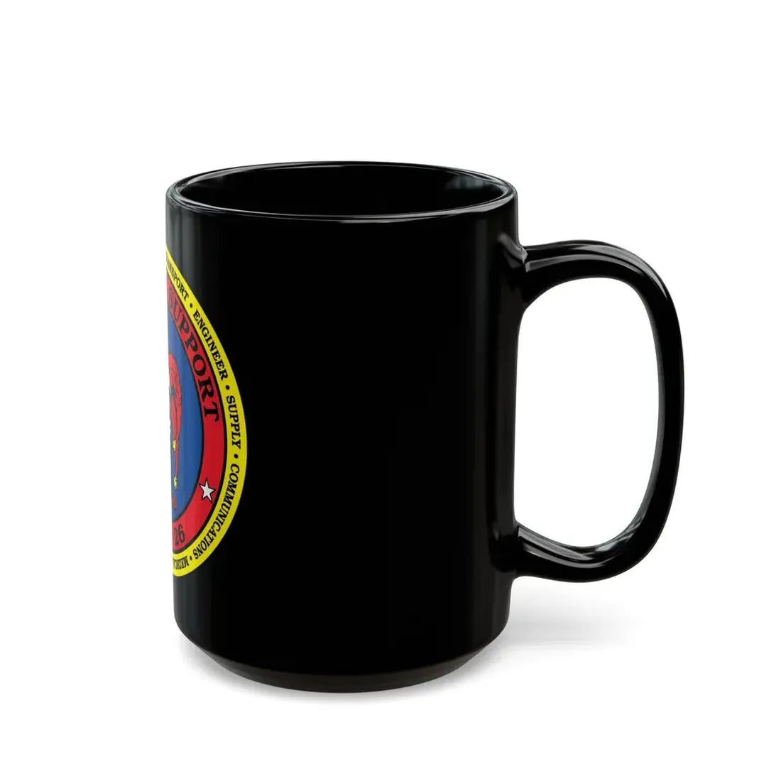 MEU Service Support Group 26 MSSG 26 (USMC) Black Coffee Mug - Go Mug Yourself