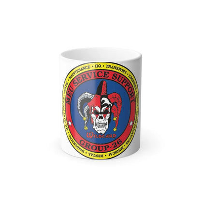 MEU Service Support Group 26 MSSG 26 (USMC) Color Changing Mug 11oz-11oz-Go Mug Yourself