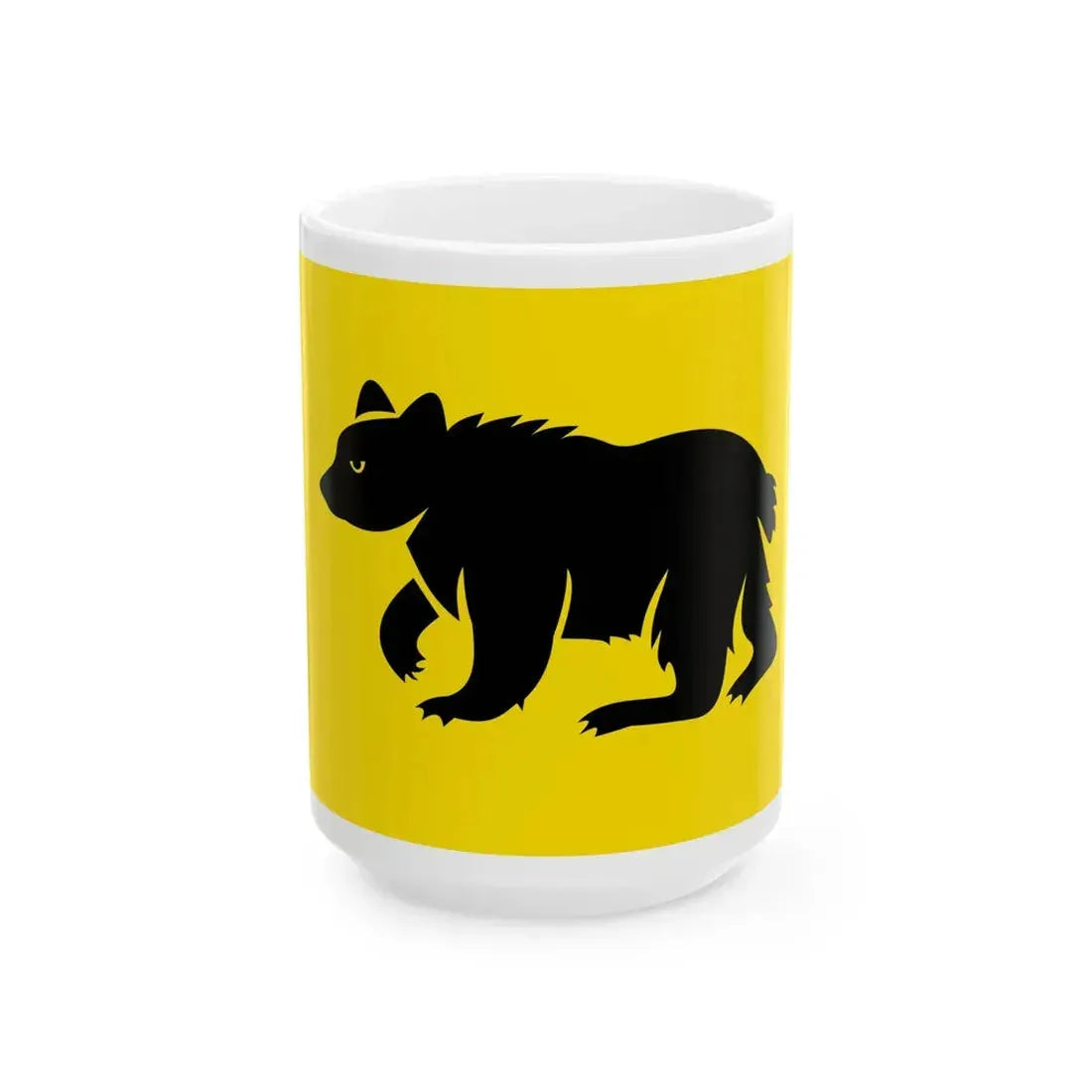 Meulebeke vlag (Belgium) White Coffee Mug 15oz - Go Mug Yourself