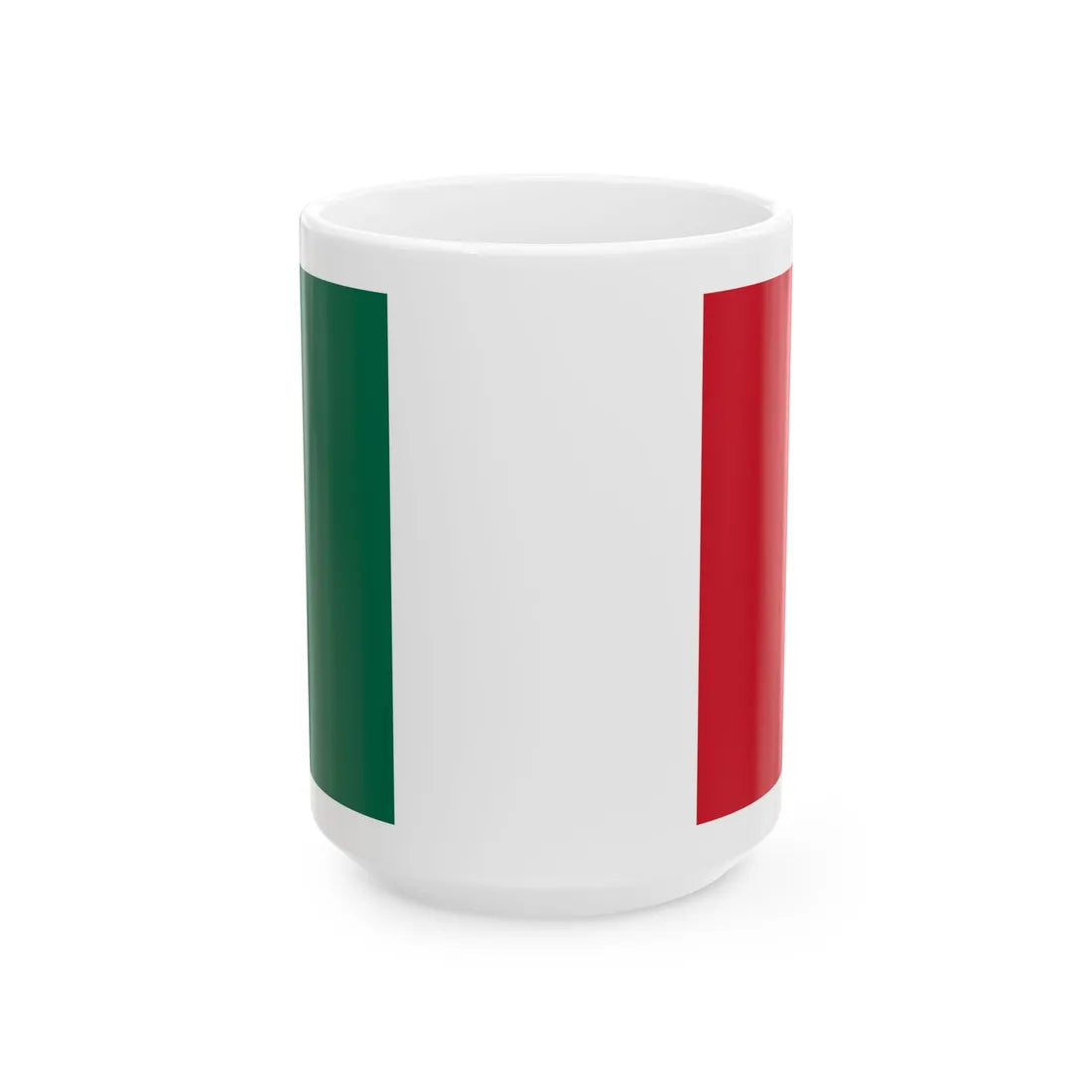 Mexican Merchant Ensign 1864-1865 1897-1968 (Mexico) White Coffee Mug 15oz - Go Mug Yourself
