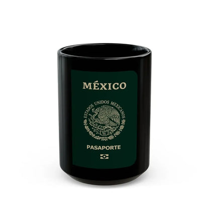 Mexican Passport - Black Coffee Mug 15oz - Go Mug Yourself