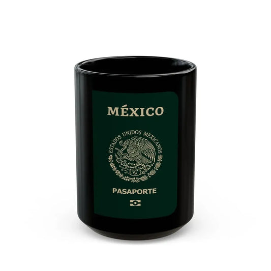 Mexican Passport - Black Coffee Mug 15oz - Go Mug Yourself
