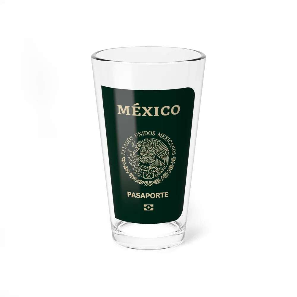 Mexican Passport - Pint Glass 16oz-16oz-Go Mug Yourself