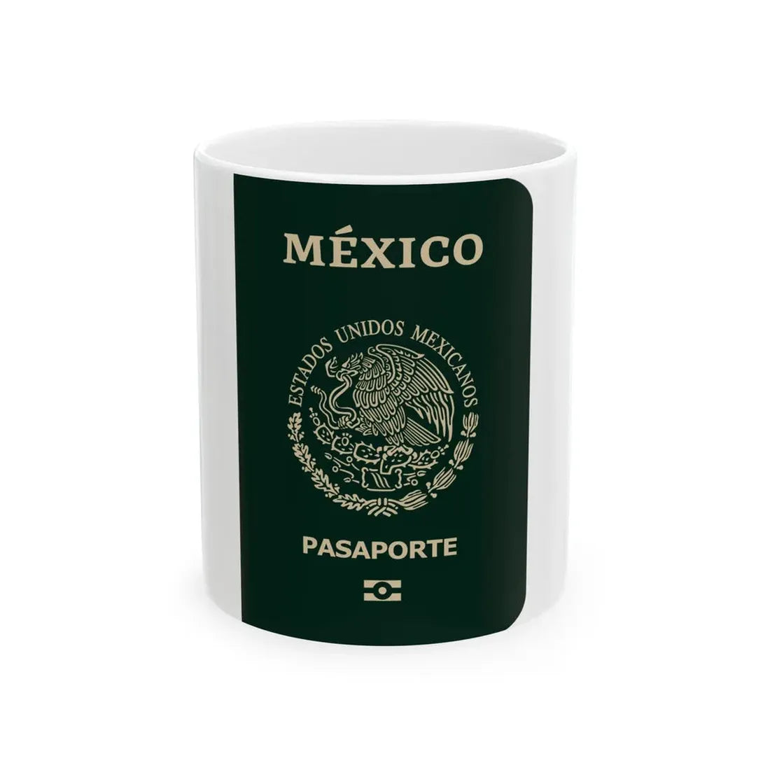 Mexican Passport - White Coffee Mug 11oz - Go Mug Yourself