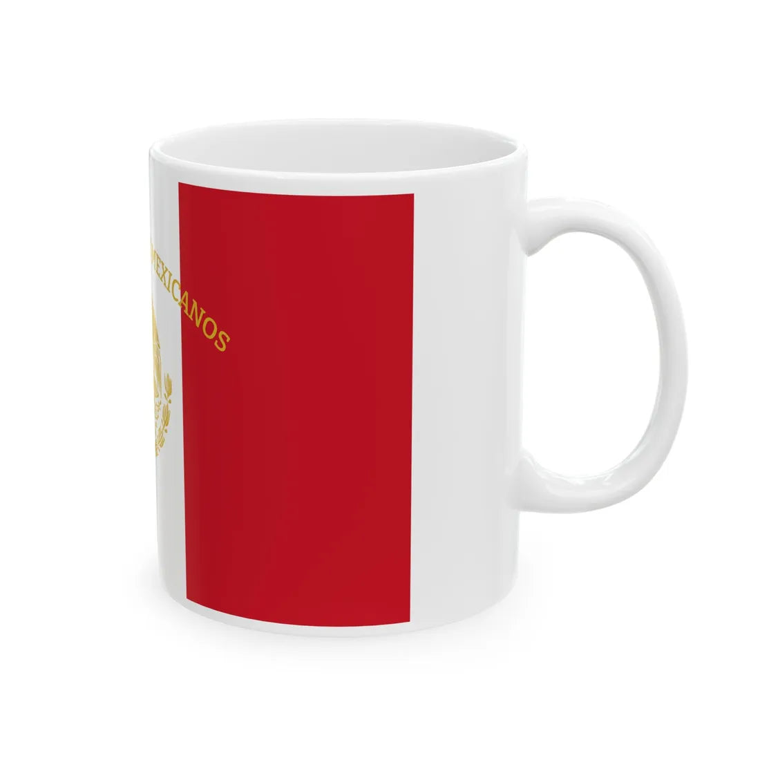 Mexican Presidential Standard (Mexico) White Coffee Mug - Go Mug Yourself