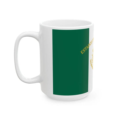 Mexican Presidential Standard (Mexico) White Coffee Mug - Go Mug Yourself