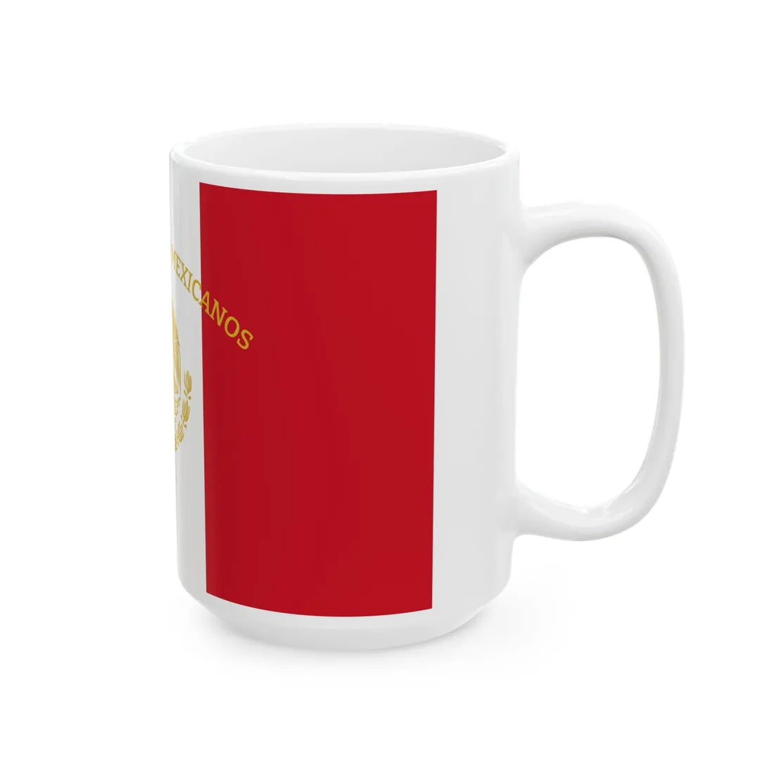 Mexican Presidential Standard (Mexico) White Coffee Mug - Go Mug Yourself