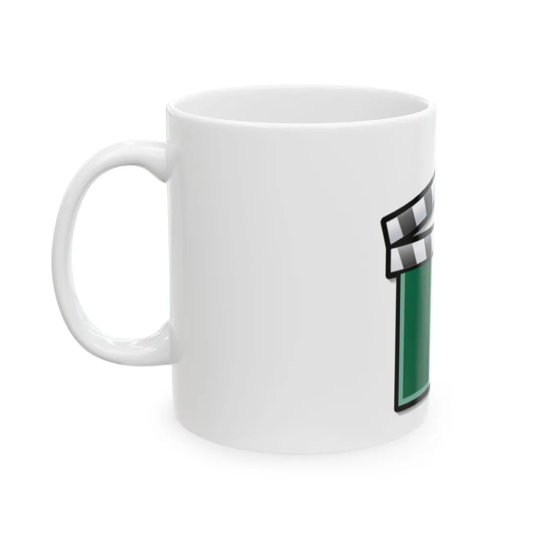 Mexico film clapperboard (Mexico) White Coffee Mug - Go Mug Yourself
