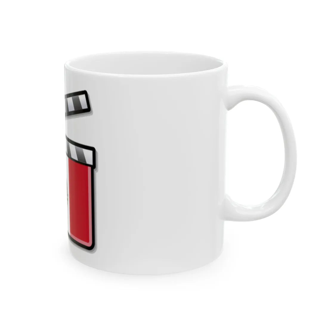 Mexico film clapperboard (Mexico) White Coffee Mug - Go Mug Yourself