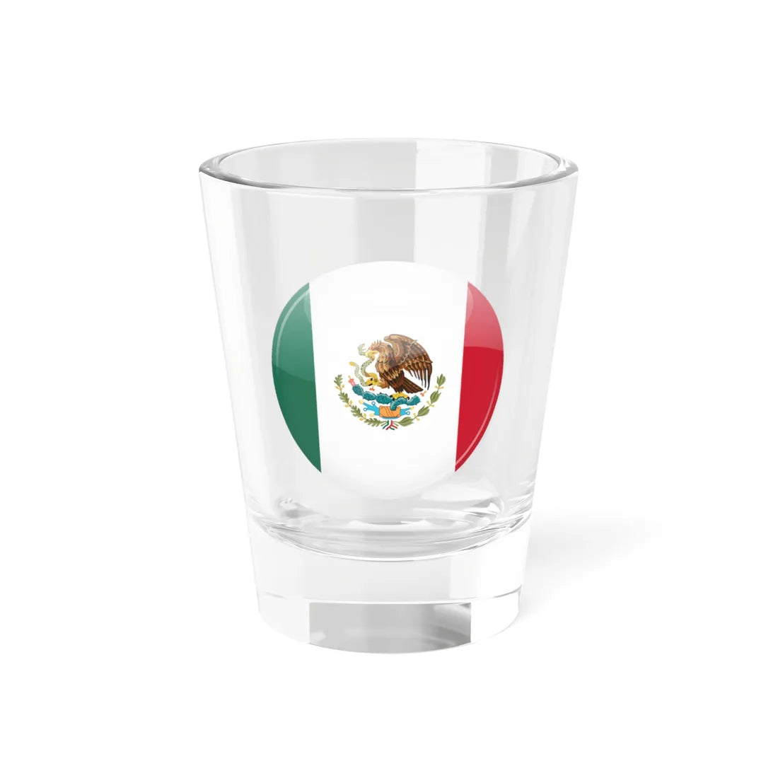 Mexico flag icon (Mexico) Shot Glass 1.5oz 1.5oz - Go Mug Yourself