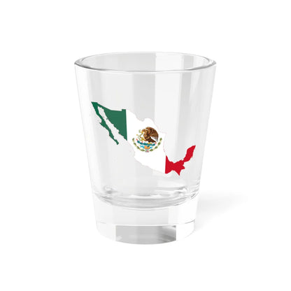 Mexico Flag Map (Mexico) Shot Glass 1.5oz 1.5oz - Go Mug Yourself