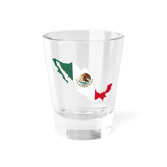 Mexico Flag Map (Mexico) Shot Glass 1.5oz 1.5oz - Go Mug Yourself