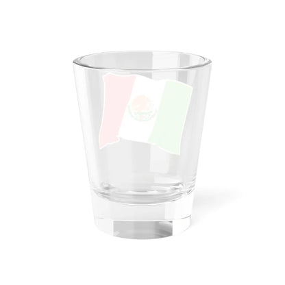 Mexico flag waving icon (Mexico) Shot Glass 1.5oz - Go Mug Yourself