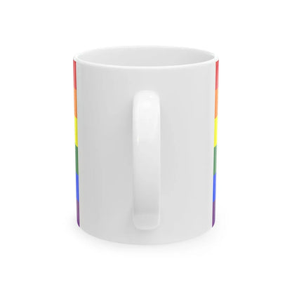 Mexico Gay flag (Mexico) White Coffee Mug - Go Mug Yourself