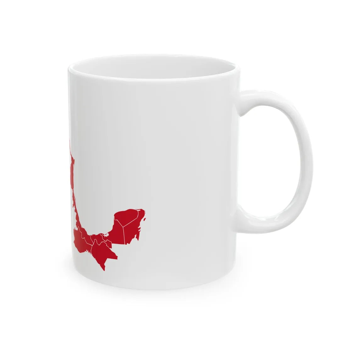 Mexico-geo-stub icon (Mexico) White Coffee Mug - Go Mug Yourself