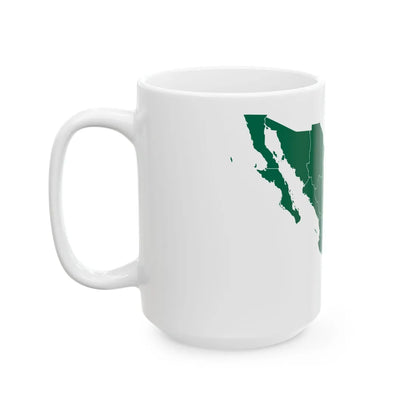 Mexico-geo-stub icon (Mexico) White Coffee Mug - Go Mug Yourself