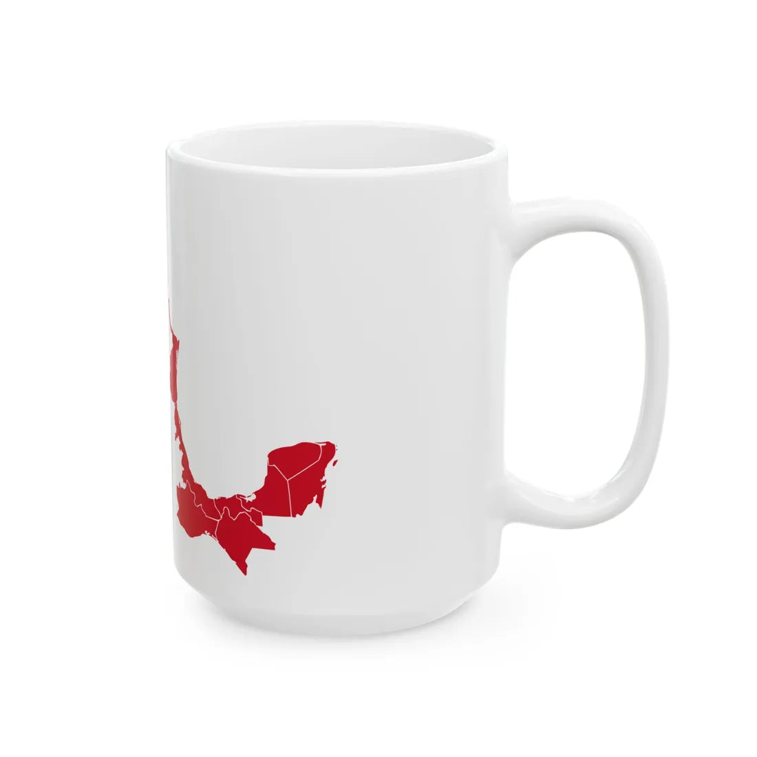 Mexico-geo-stub icon (Mexico) White Coffee Mug - Go Mug Yourself