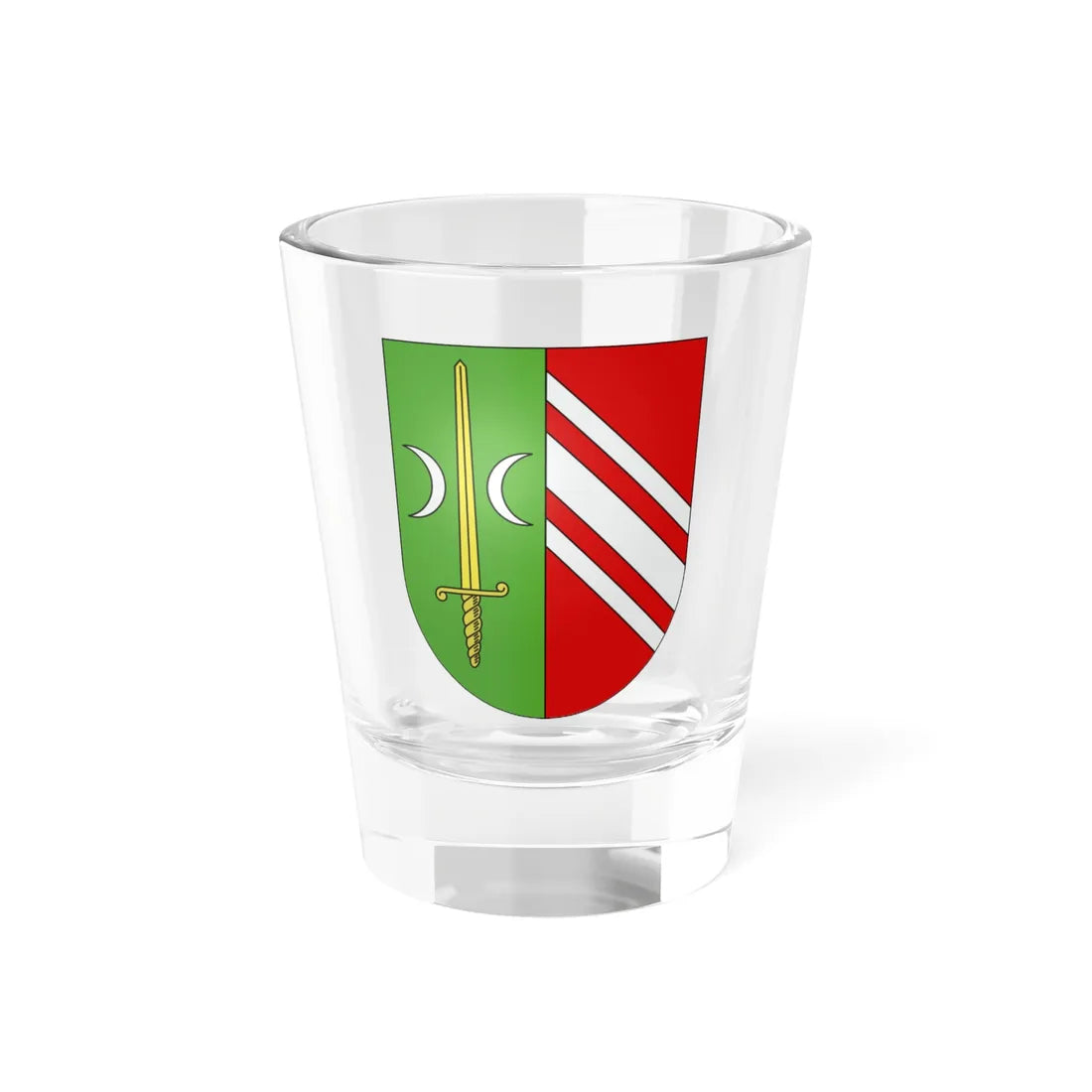 Meyrin-coat of arms (Switzerland) (Coat of Arms) Shot Glass 1.5oz 1.5oz - Go Mug Yourself