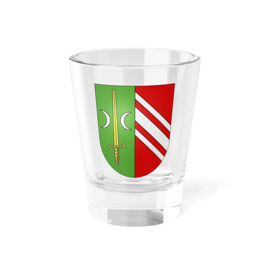 Meyrin-coat of arms (Switzerland) (Coat of Arms) Shot Glass 1.5oz 1.5oz - Go Mug Yourself