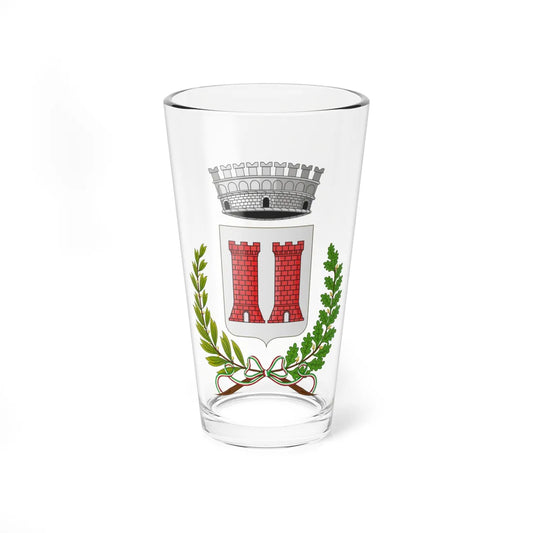 Mezzanego-Stemma (Italy) (Coat of Arms) Pint Glass 16oz 16oz - Go Mug Yourself