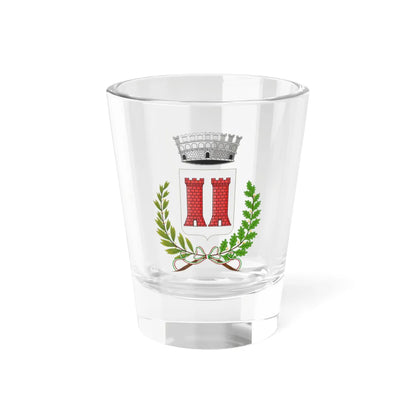 Mezzanego-Stemma (Italy) (Coat of Arms) Shot Glass 1.5oz 1.5oz - Go Mug Yourself