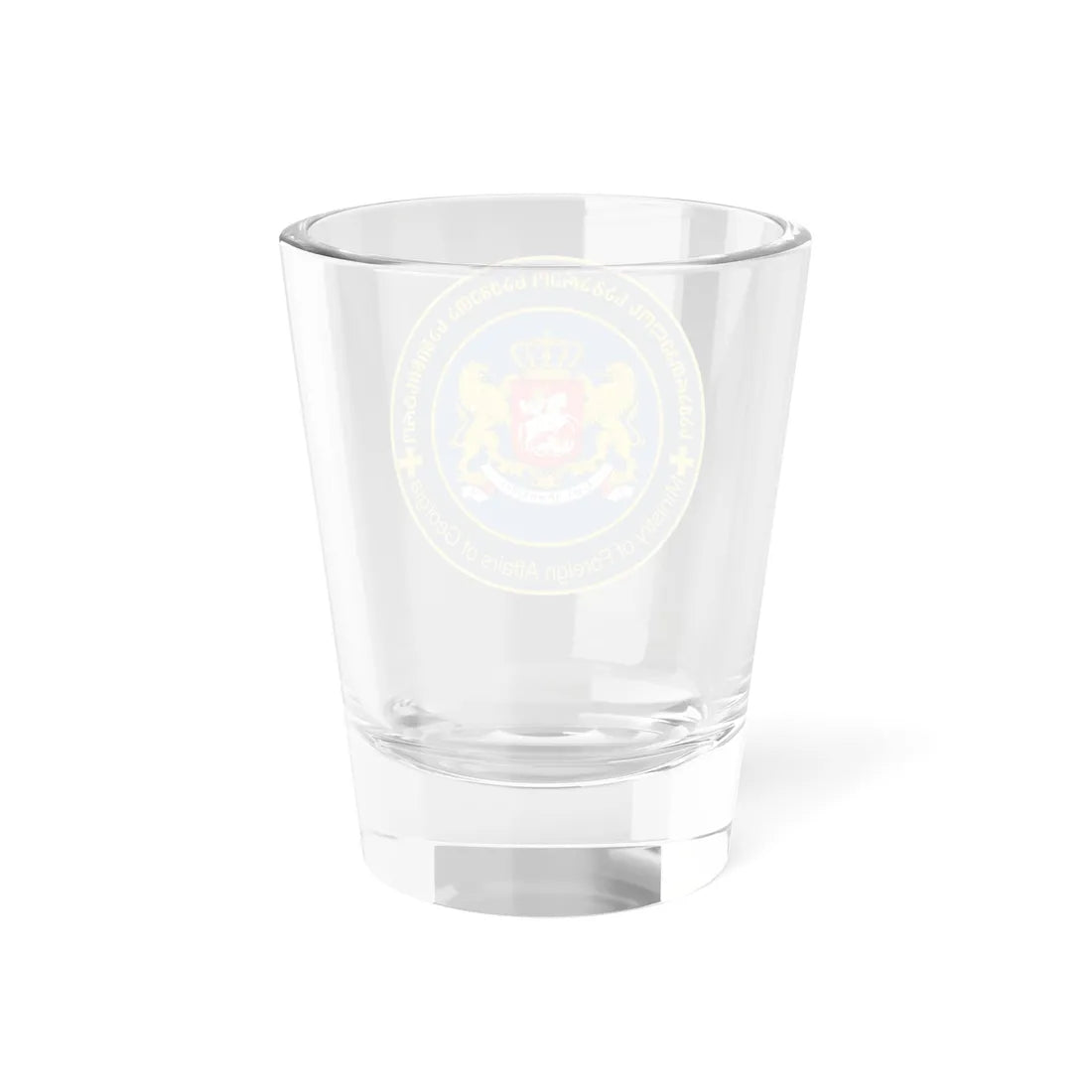 MFA Georgia (Georgia) (Coat of Arms) Shot Glass 1.5oz - Go Mug Yourself