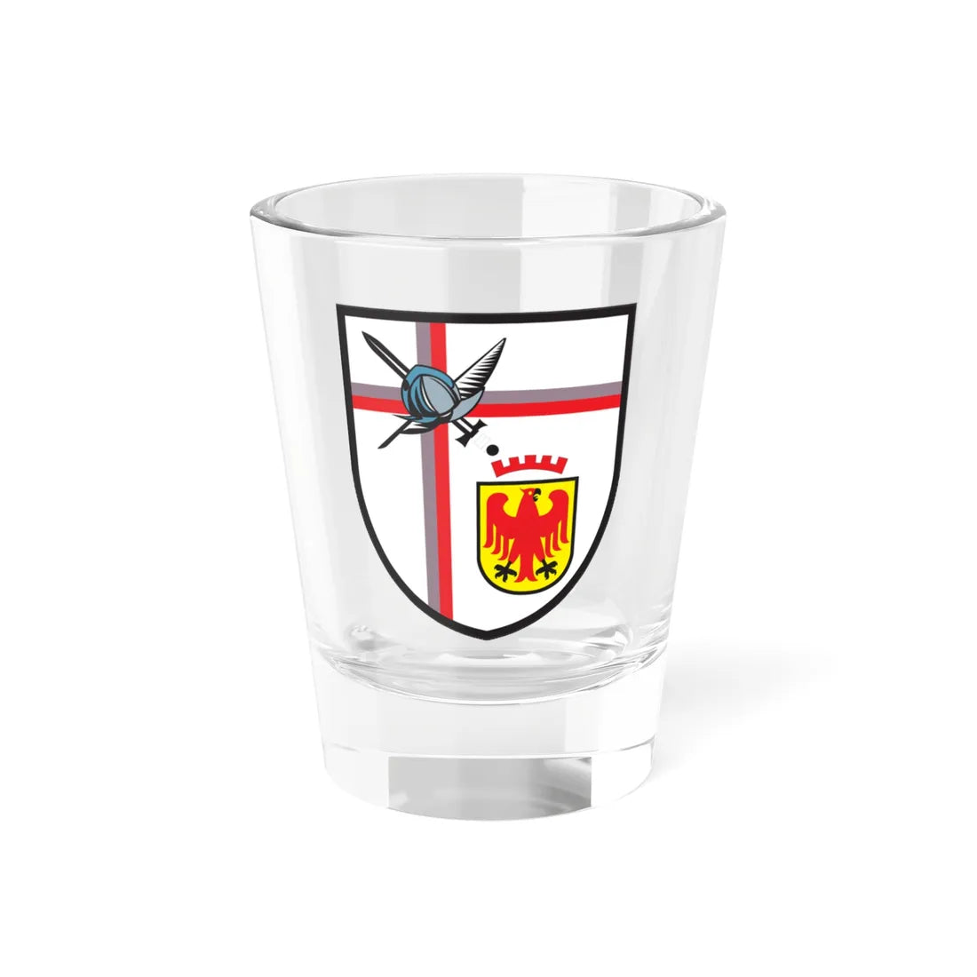 MGFA (Germany) (Coat of Arms) Shot Glass 1.5oz 1.5oz - Go Mug Yourself
