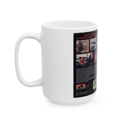 MIAMI HORROR (VHS COVER) - White Coffee Mug - Go Mug Yourself