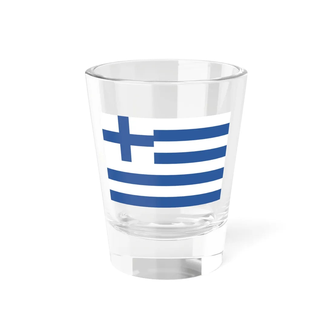 Miaoulis flag (Greece) Shot Glass 1.5oz 1.5oz - Go Mug Yourself