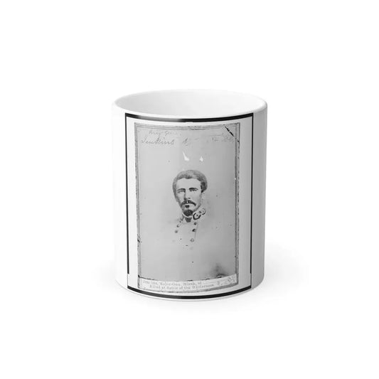 Micah Jenkins, Brigadier General, C.S.A., Head-and-Shoulders Portrait, in Uniform, Facing Front (U.S. Civil War) Color Changing Coffee Mug 11oz Default Title 11oz - Go Mug Yourself