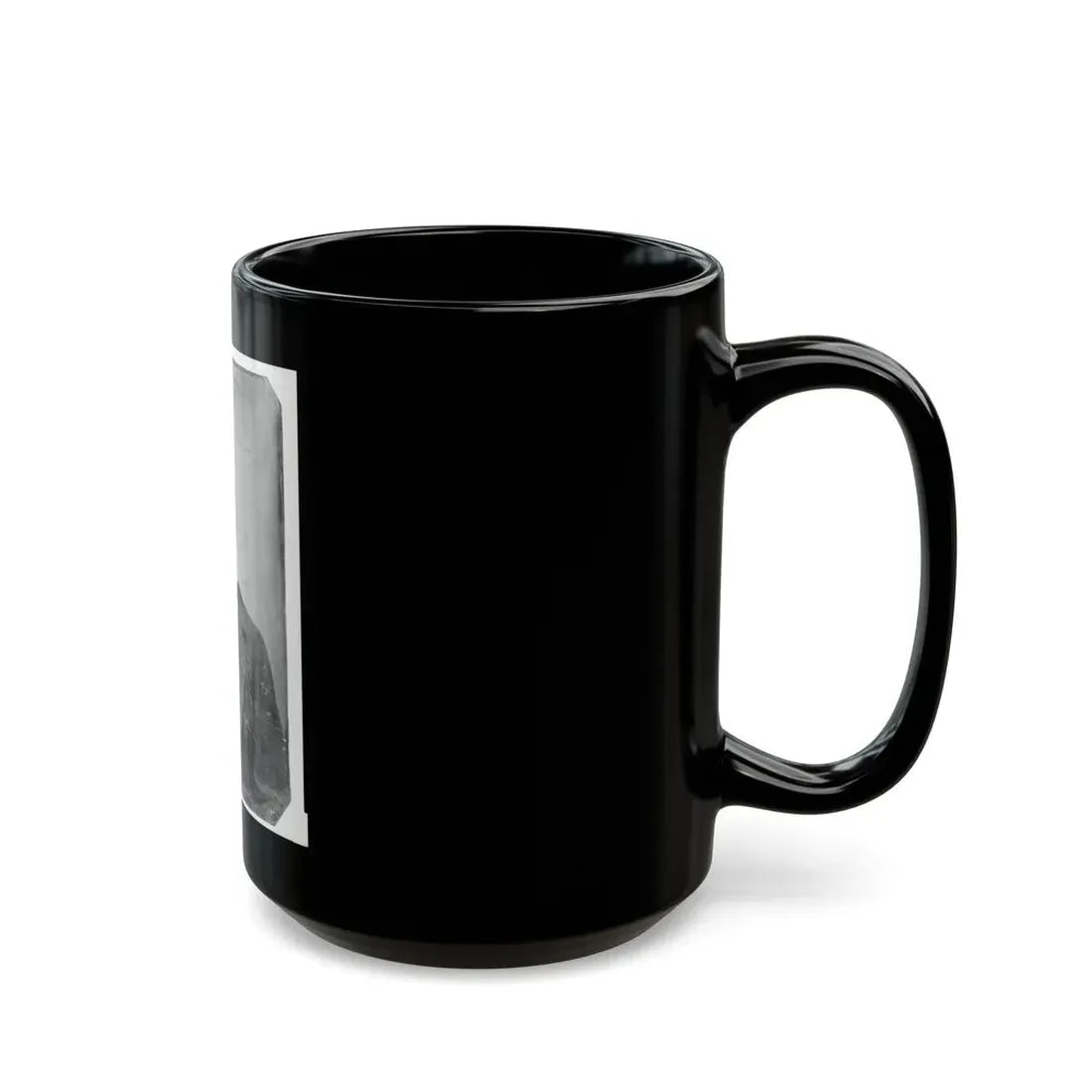 Michael Dunn, Half-Length Portrait, Facing Front (U.S. Civil War) Black Coffee Mug - Go Mug Yourself